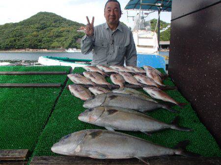 カタタのつり堀 釣果