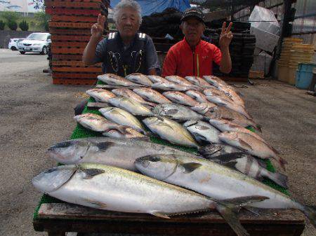 カタタのつり堀 釣果