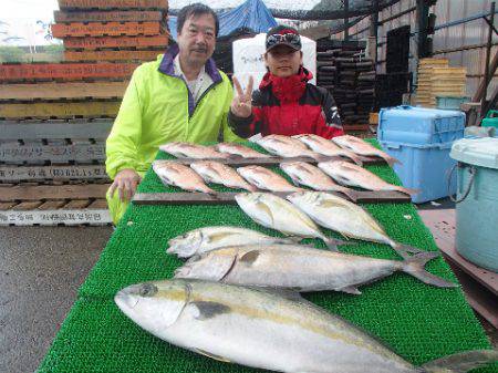 カタタのつり堀 釣果