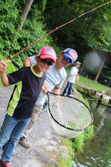 小菅トラウトガーデン 釣果