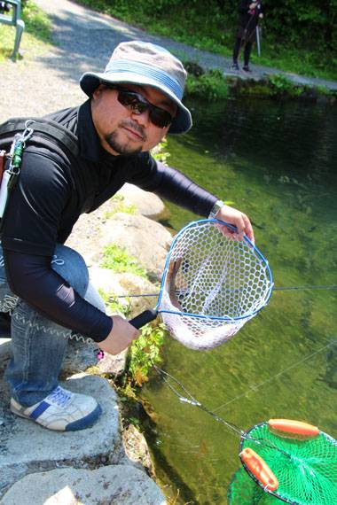 小菅トラウトガーデン 釣果