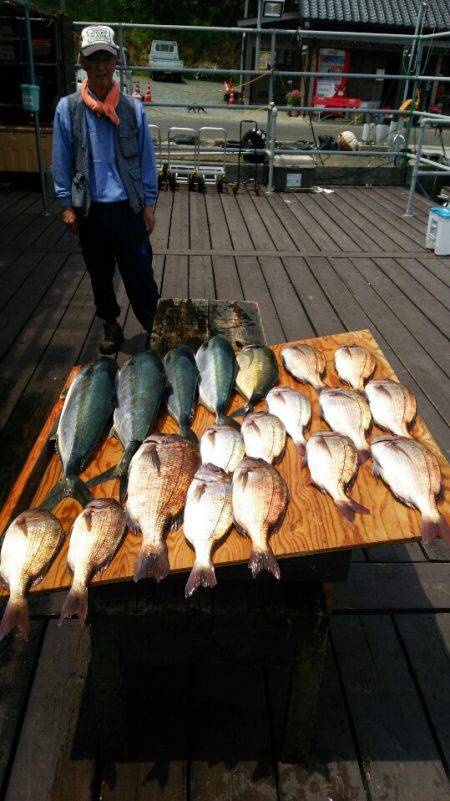 海上釣堀フィッシングレインボー 釣果