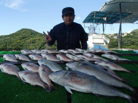 カタタのつり堀 釣果