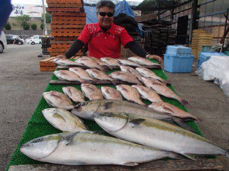 カタタのつり堀 釣果