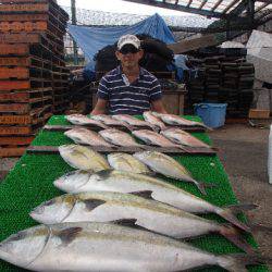 カタタのつり堀 釣果