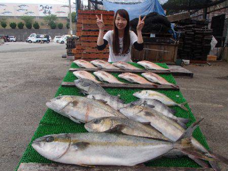 カタタのつり堀 釣果