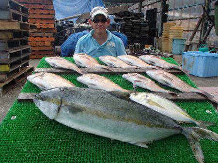 カタタのつり堀 釣果