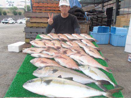 カタタのつり堀 釣果
