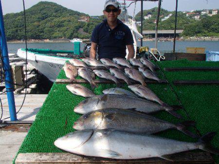 カタタのつり堀 釣果