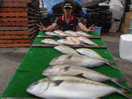 カタタのつり堀 釣果