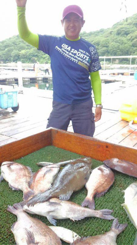 海の釣堀 海恵 釣果