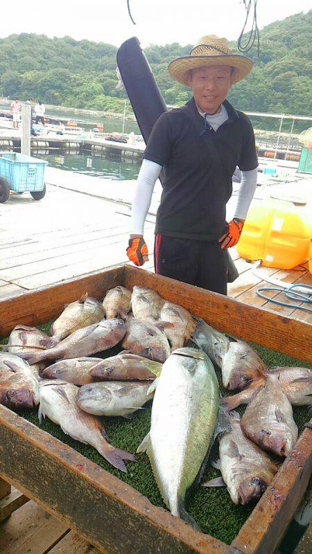 海の釣堀 海恵 釣果