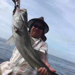 マイボートでタイラバ、ジギング