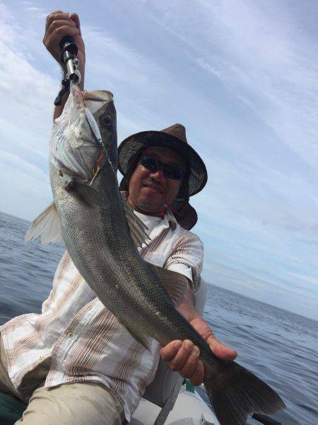 マイボートでタイラバ、ジギング