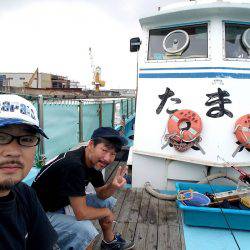 たまや渡船で沖堤防♪