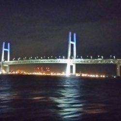 初上陸、横浜沖堤防!!