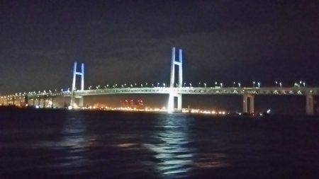 初上陸、横浜沖堤防!!