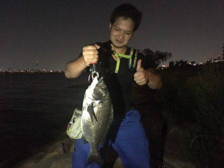 伝法にて！！真チヌ！！