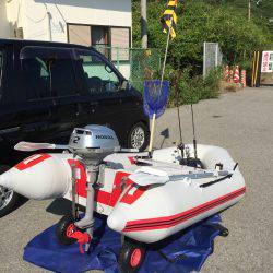 ゴムボート釣り