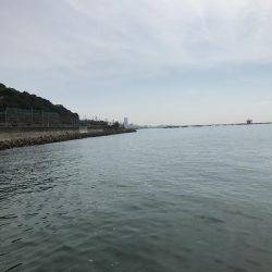 おかま海岸でつり