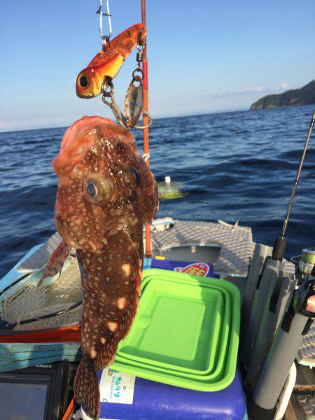 マイボートでタイラバ、ジギング