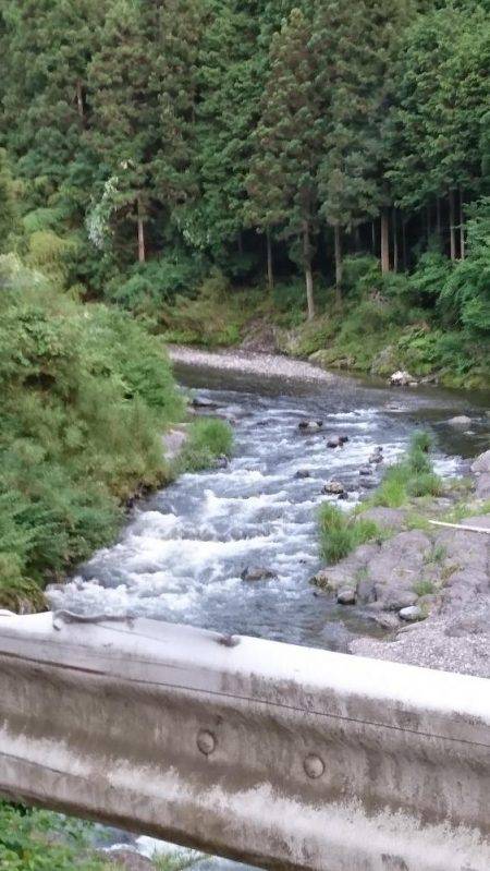 大増水で・・・