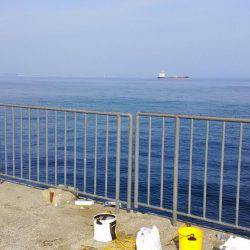 貝塚人工島で青物ゲット!!