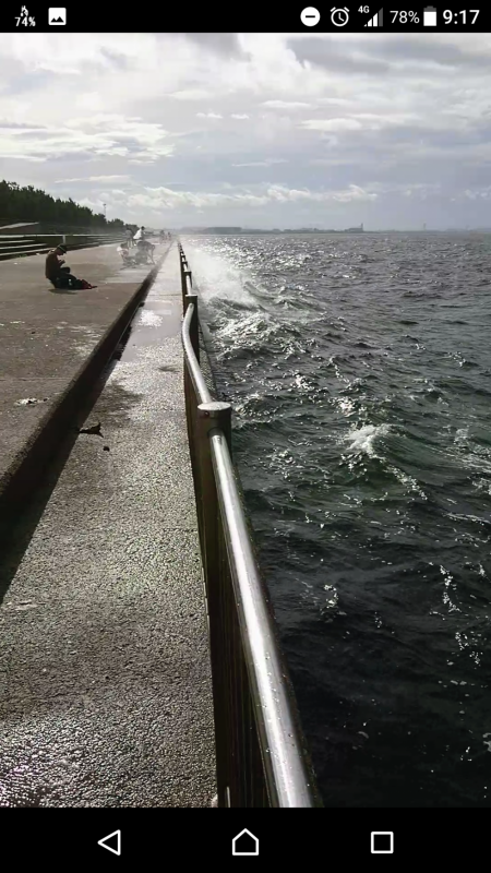 南芦屋浜ベランダ