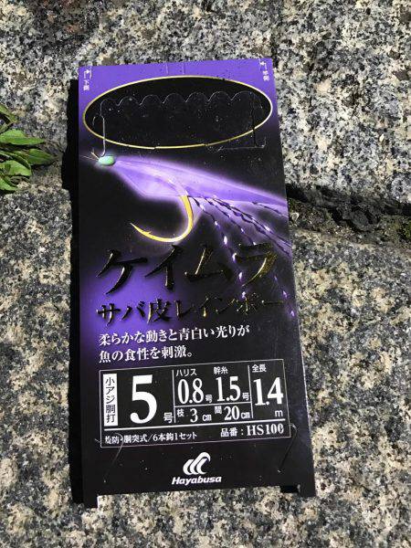 サビキにしたのに！