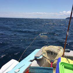 マイボートでタイラバ、ジギング