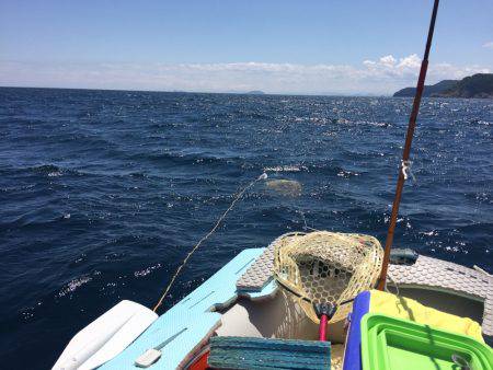 マイボートでタイラバ、ジギング