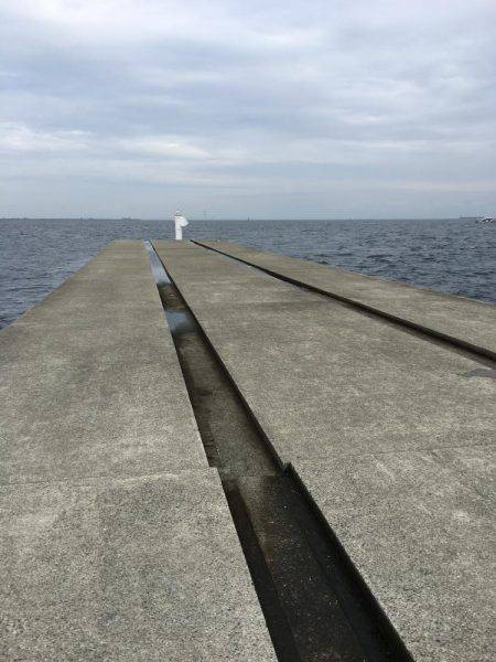 ポーアイ沖堤ショアジギング