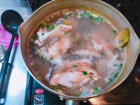 筏で尺アジ、アコウ