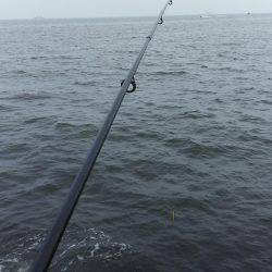 灘浜で投げる！