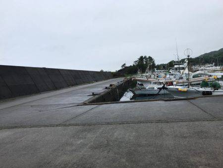 入野漁港周辺にて