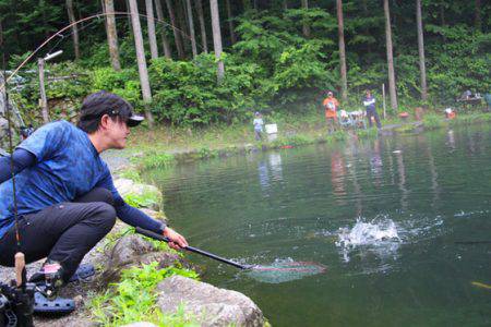小菅トラウトガーデン 釣果