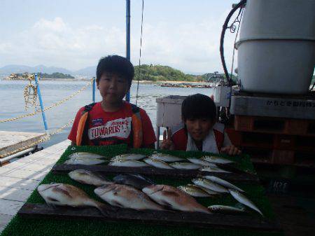 カタタのつり堀 釣果