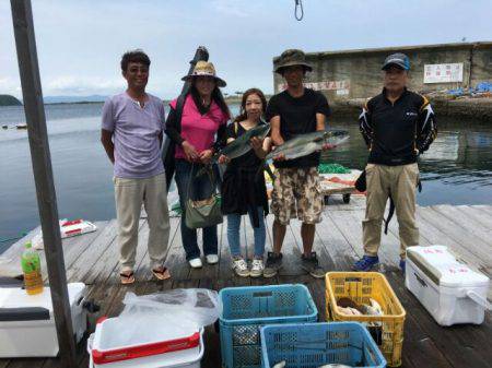 由良海上釣り堀 海人 釣果