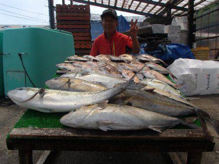 カタタのつり堀 釣果