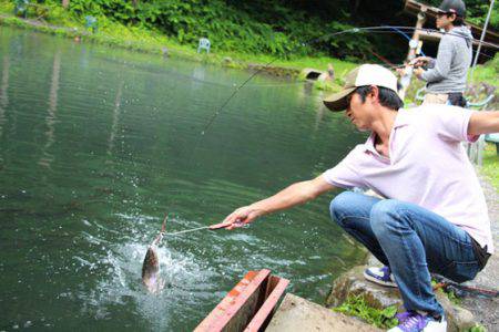 小菅トラウトガーデン 釣果