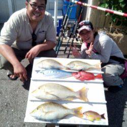 本部釣りイカダ 釣果