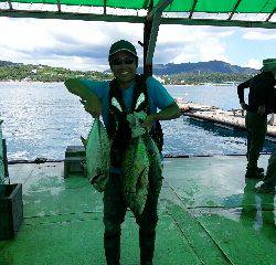 本部釣りイカダ 釣果