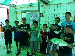 本部釣りイカダ 釣果