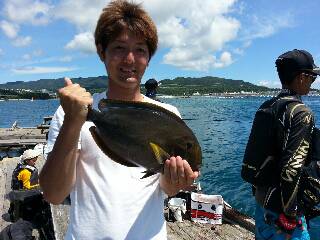 本部釣りイカダ 釣果