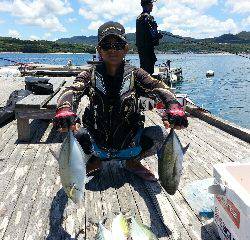 本部釣りイカダ 釣果