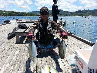 本部釣りイカダ 釣果