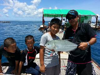 本部釣りイカダ 釣果