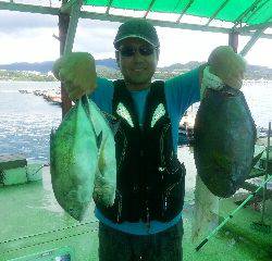 本部釣りイカダ 釣果