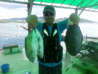 本部釣りイカダ 釣果