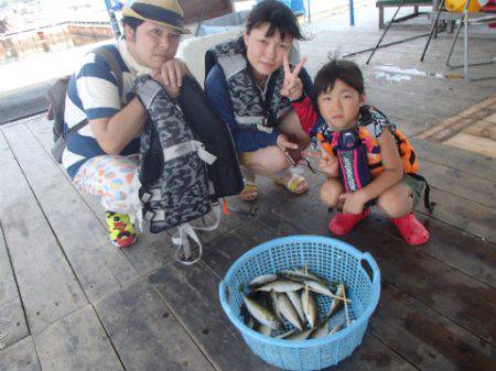 カタタのつり堀 釣果